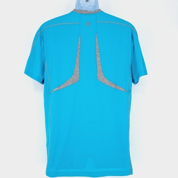 Lululemon Vented Athletic Performance T Shirt Men's Size Large - Picture 3 of 6